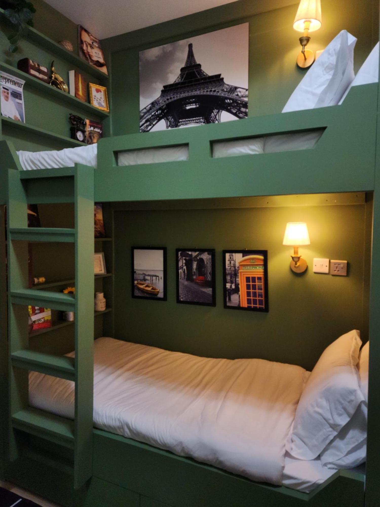 Green Sky Hostel Dubai Phòng bức ảnh